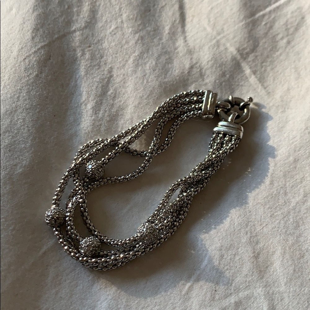 silver bracelet